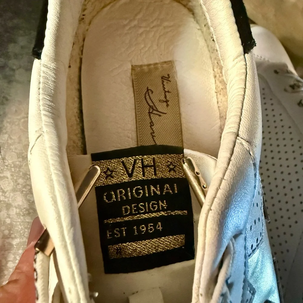 Vintage Havana White Star Sneakers – Size 6 - Picture 9 of 13